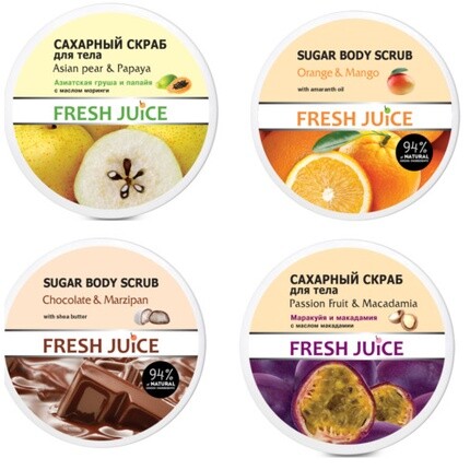 

Скраб для тела Сахарный скраб 225 мл Fresh Juice