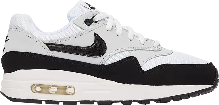 

Кроссовки Air Max 1 GS 'White Black', белый