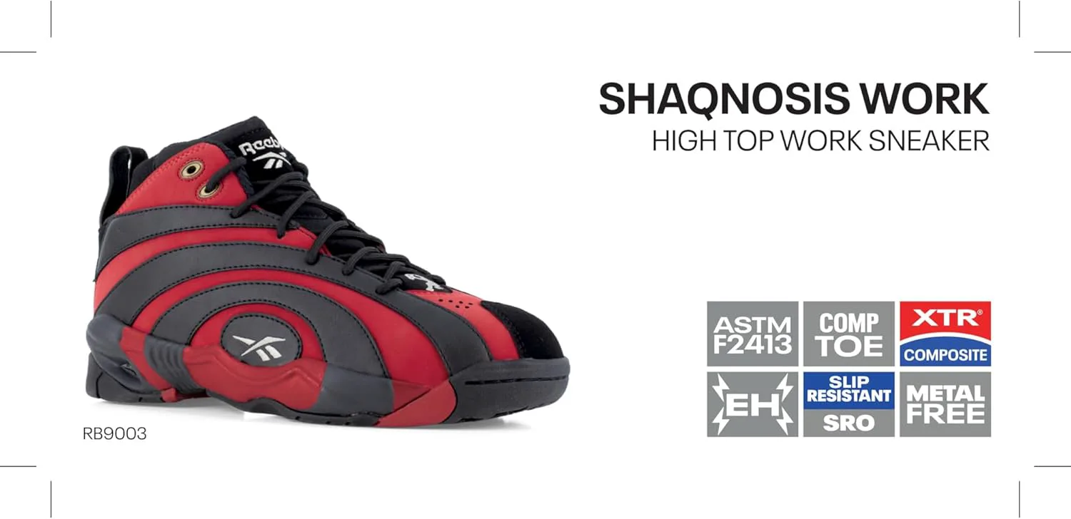 Мужские кроссовки Reebok Shaqnosis, черный — фото 2