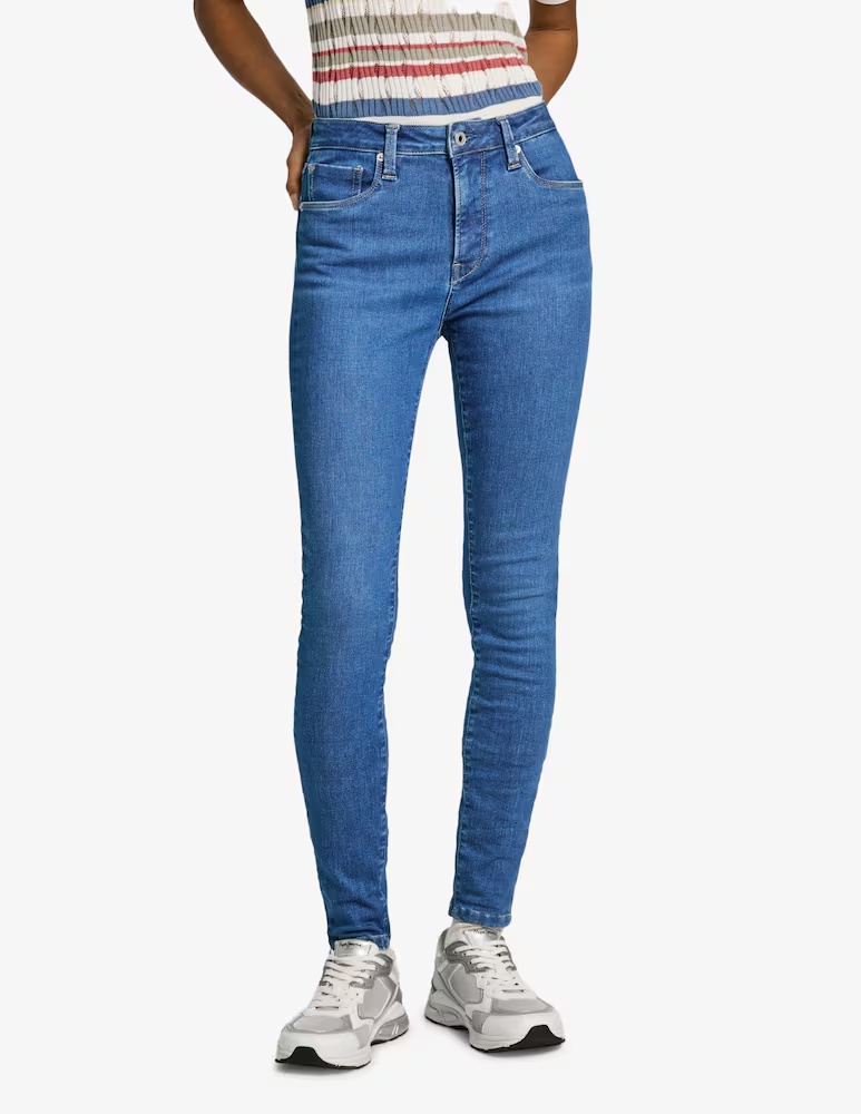 

Суперскинни джинсы Pepe Jeans, синий