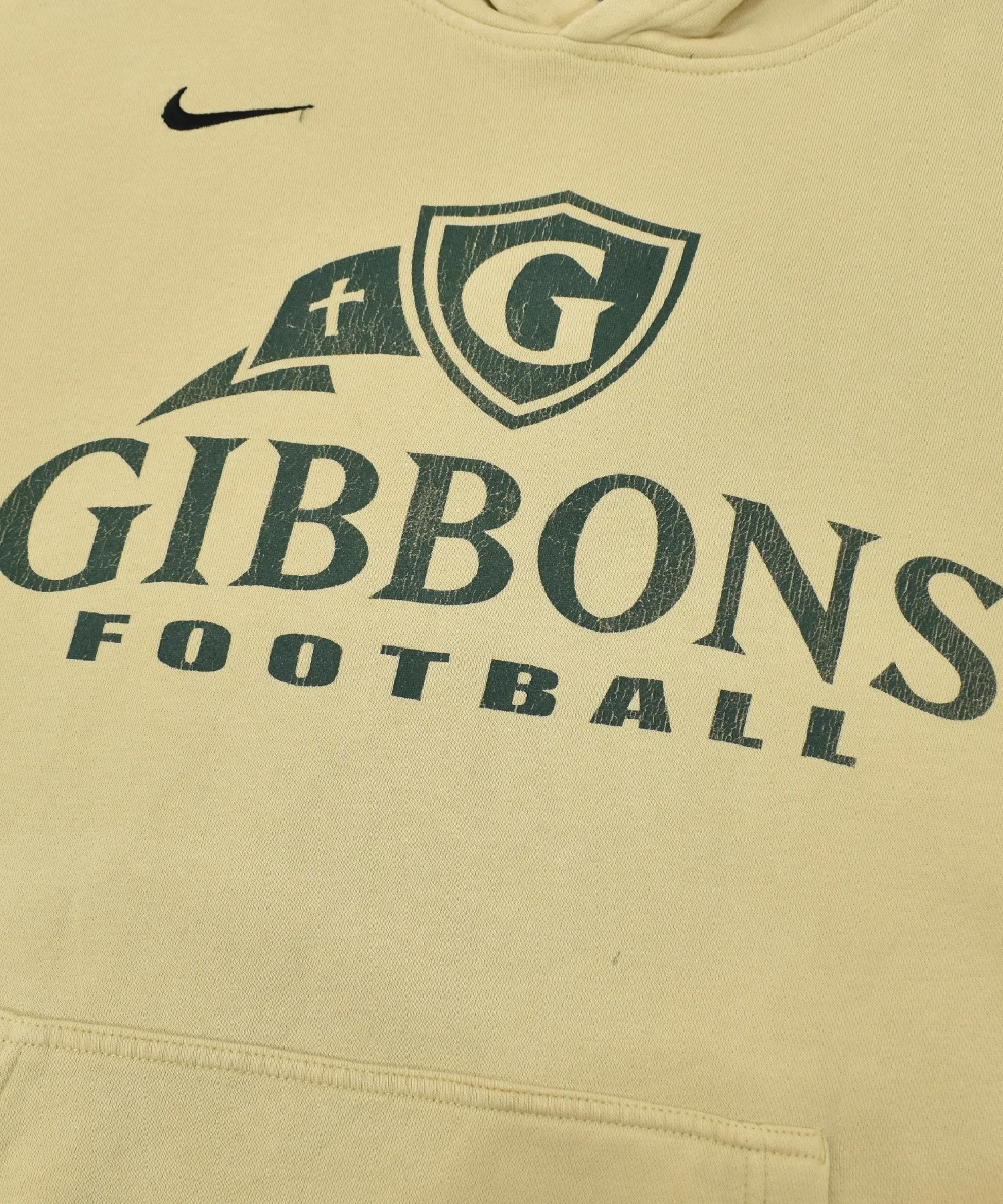 [Винтажная одежда] Толстовка с капюшоном NIKE / Nike Gibbons с логотипом футбольной команды. — фото 4