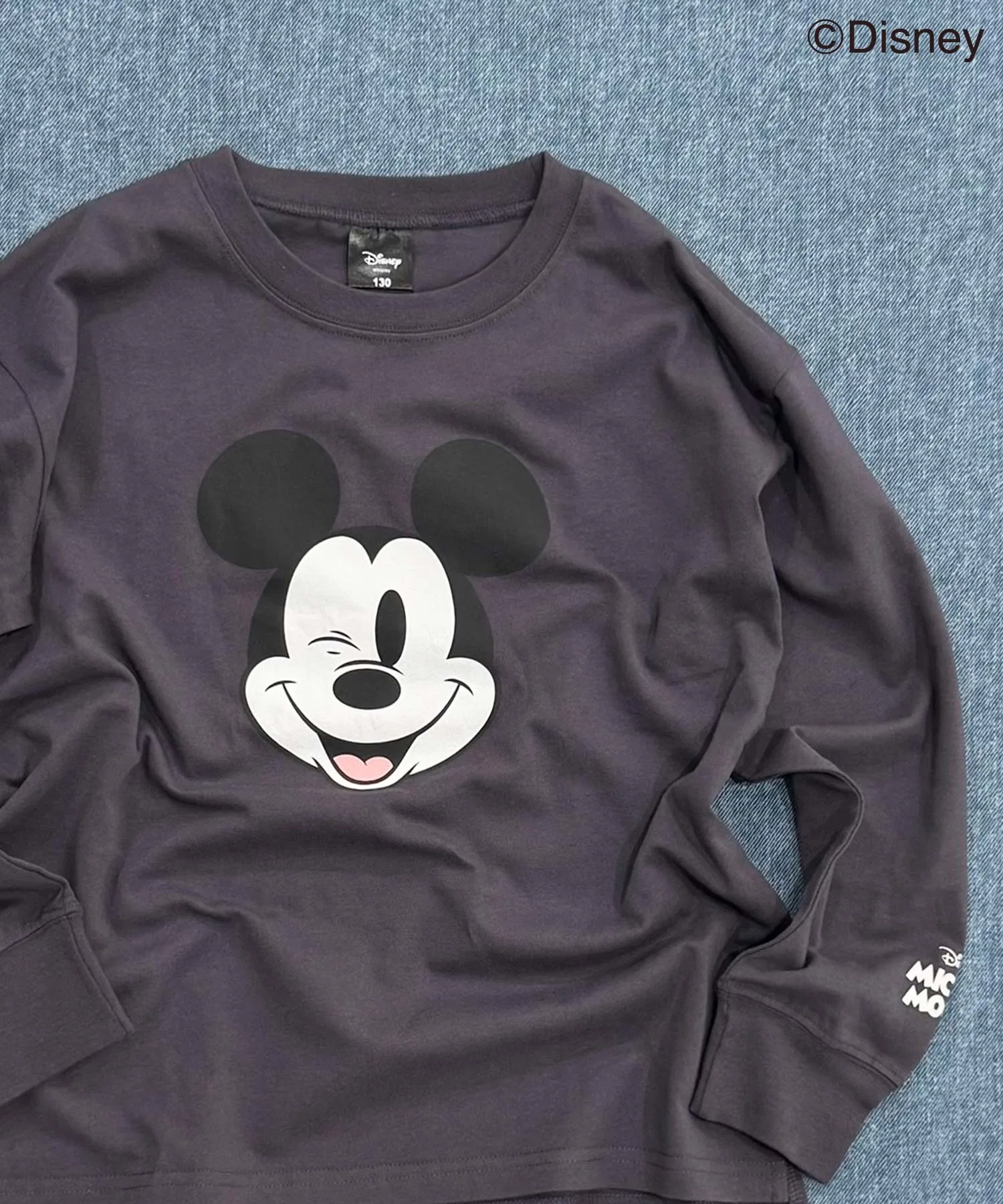 Детская футболка Disney Mickey Mouse, серая
