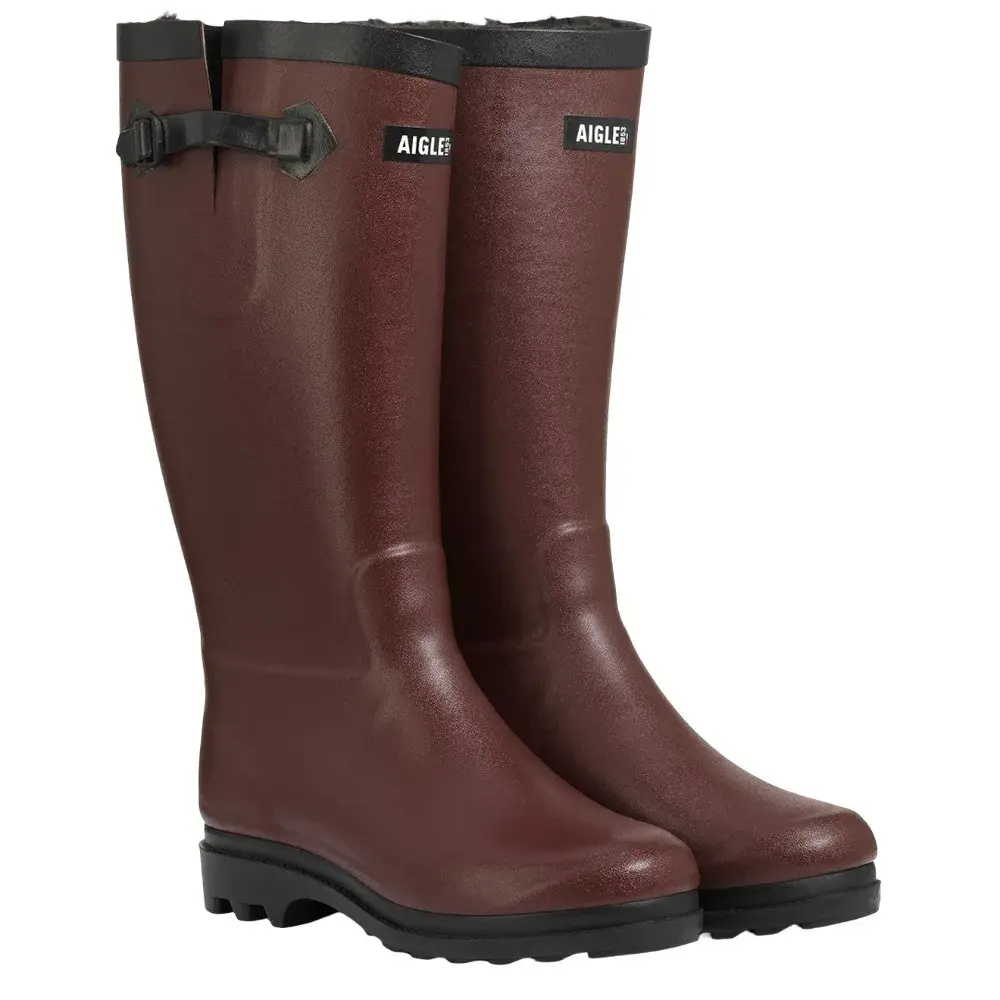 Ботинки Aigle NB992 rain, коричневый