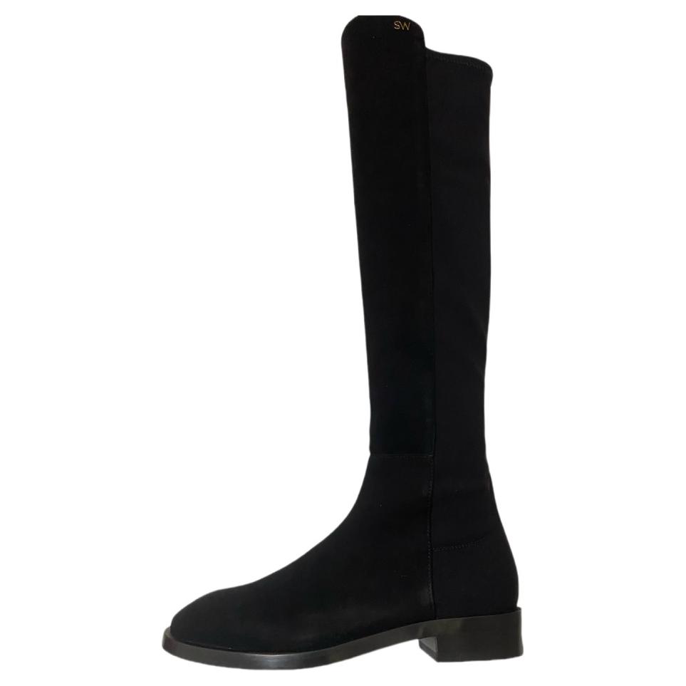 Stuart Weitzman /SW Keelan Сапоги выше колена женские, черные