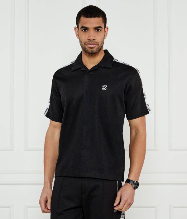 

Рубашка поло Relaxed fit Hugo, черный