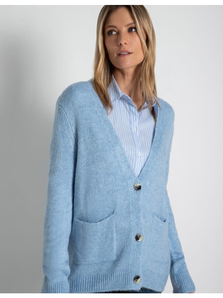 

Кардиган More & More Strickjacke, синий