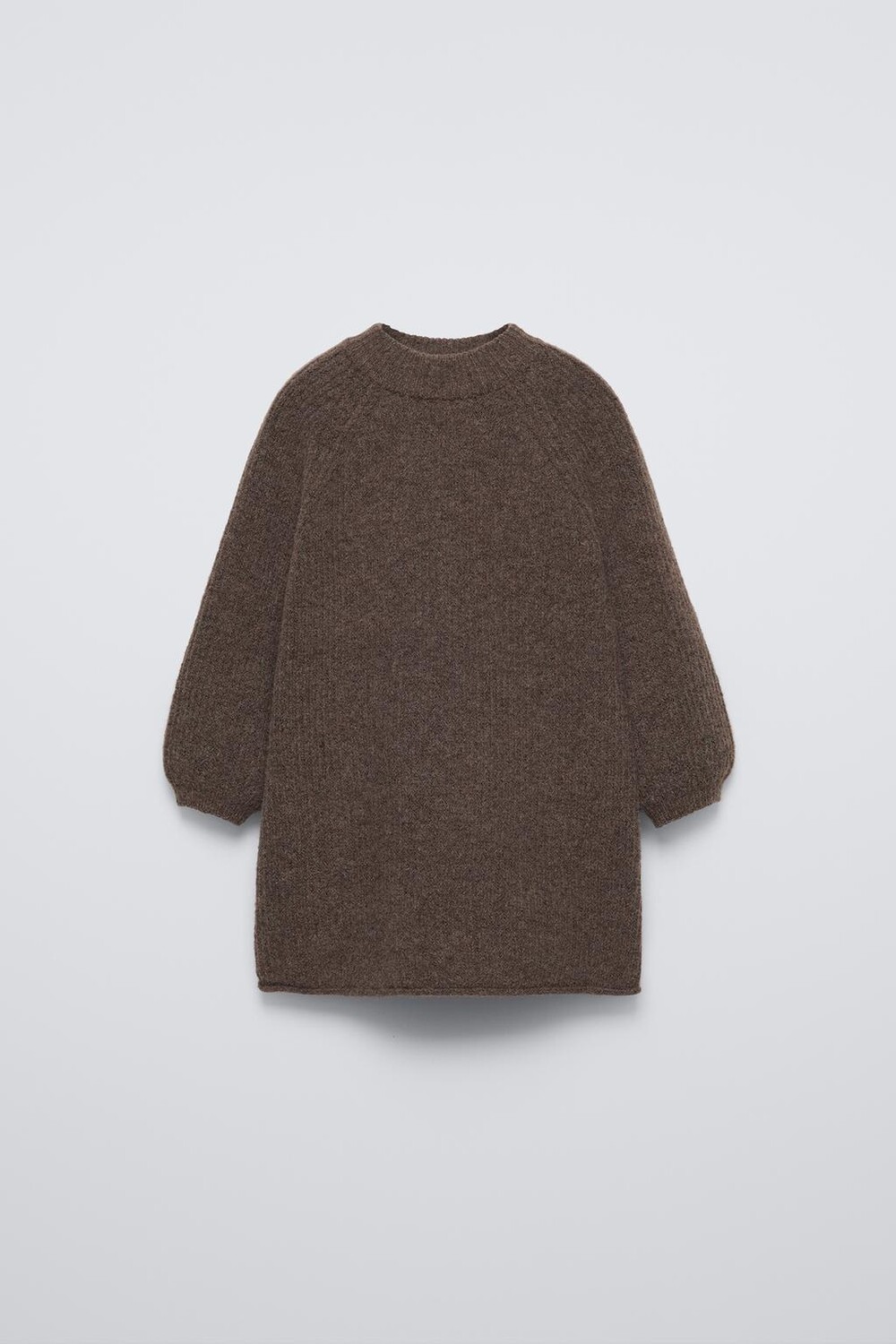 

Вязаное платье ZARA, цвет chocolate