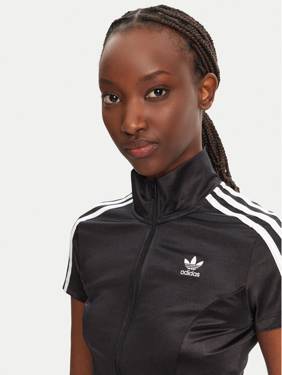 Облегающая блузка adicolor JD0277 Adidas, черный — фото 4