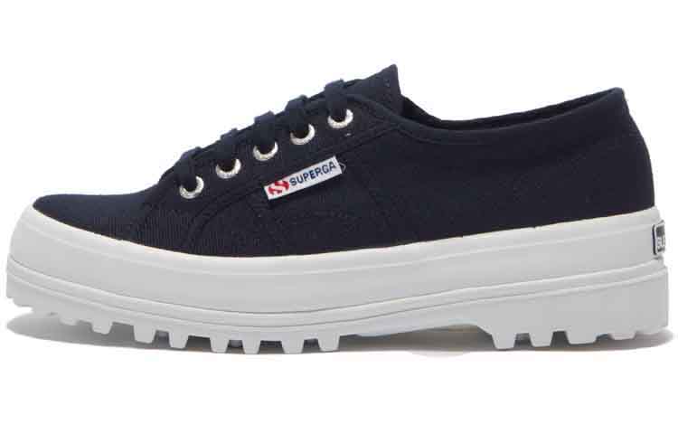 

Кеды женские низкие темно-синие Superga