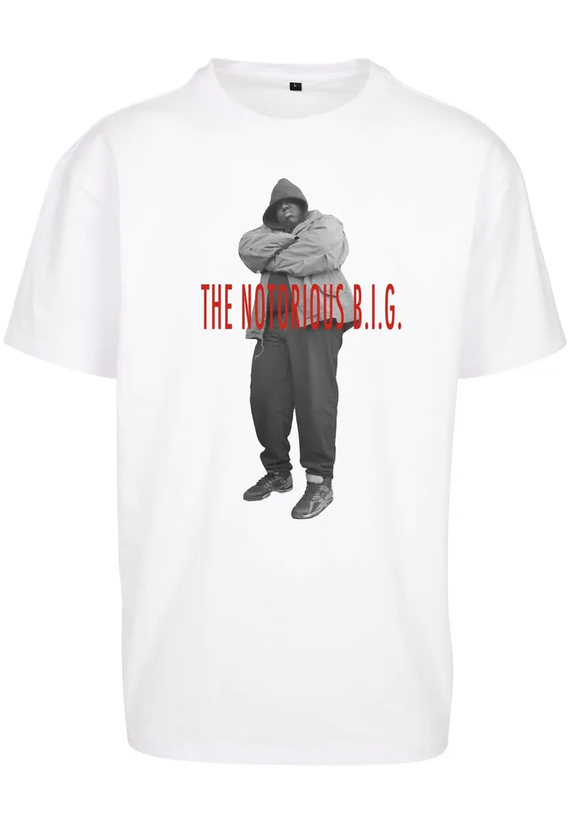 

Футболка Upscale by Mister Tee "Мужская футболка Upscale by Mister Tee Biggie Smalls Concrete Oversize ", белый