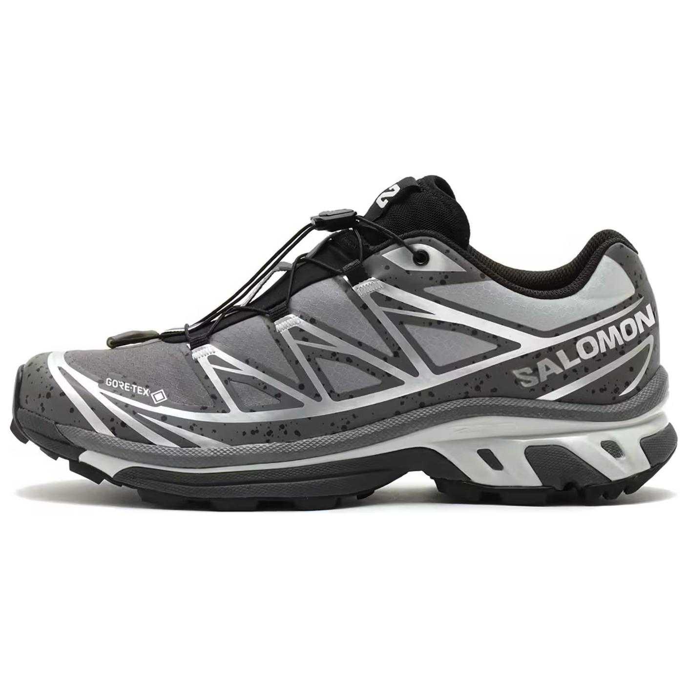 

Кроссовки XT 6 Gore Tex Atmos Concrete Jungle SALOMON, серебристо-серый