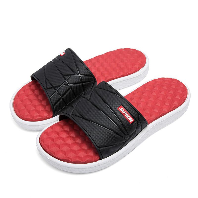 

TAFN Мужские массажные тапочки-шлепанцы с устойчивостью к истиранию красные, цвет Red