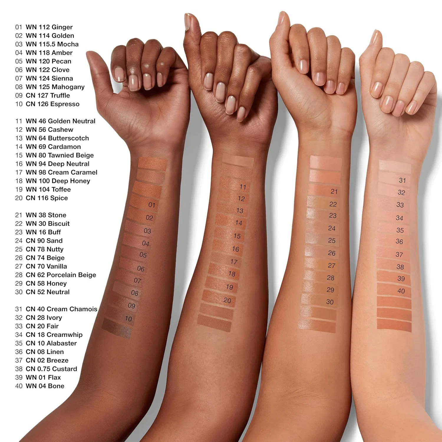 Жидкая тональная основа Estee Lauder Double Wear Zero-Smudge Lengthen. Mascara #01 Black 6 ml Clinique, Cn 52 Neutral — фото 3