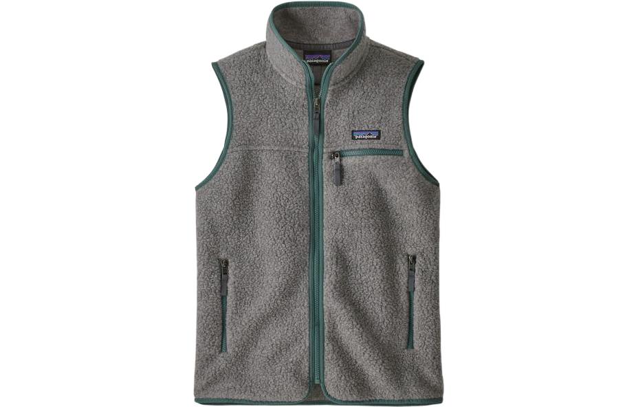 Женская утепленная жилетка Patagonia Retro Pile, цвет Pine Needle Green/PNGR — фото 2