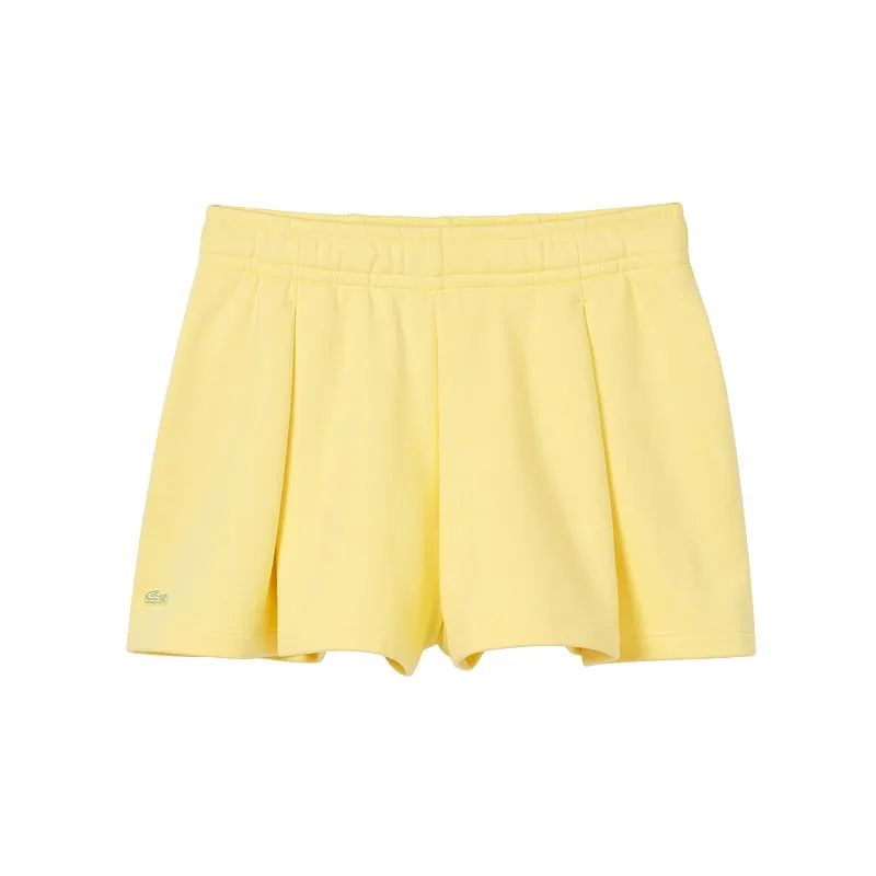 Плиссированные шорты LACOSTE, из флиса, HCZ/Coral Powder — фото 4