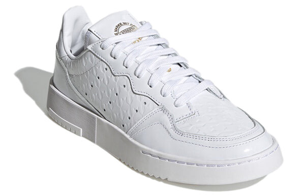 Кроссовки оригиналы supercourt Adidas, белый — фото 3