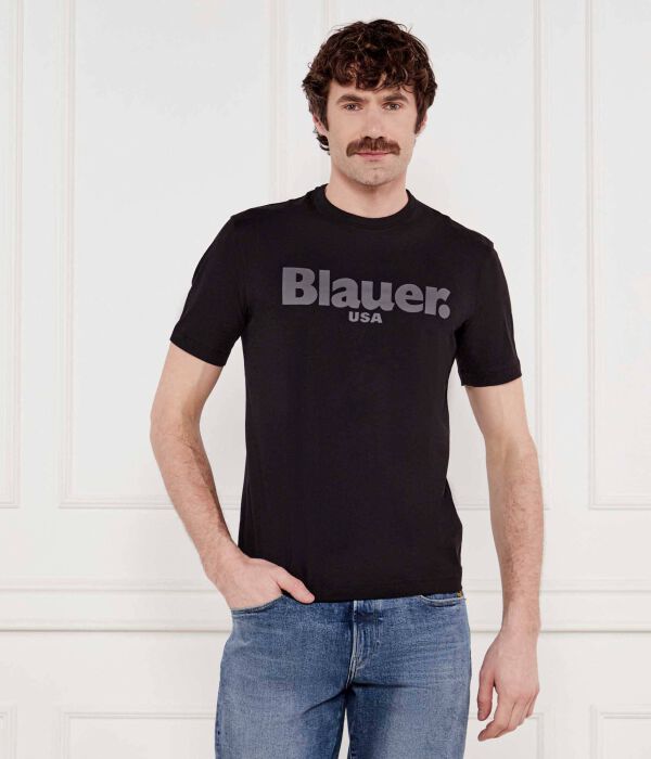 

Футболка тональная bourne Regular fit Blauer, черный