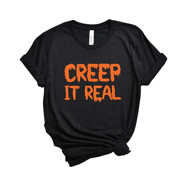 

Футболка с принтом Creep it real Simply Sage Market, Black, Черный, Футболка с принтом Creep it real Simply Sage Market, Black