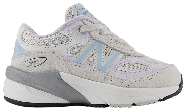 

Кроссовки New Balance 990v6 Toddler 'Grey Matter Bright Lavender', серый