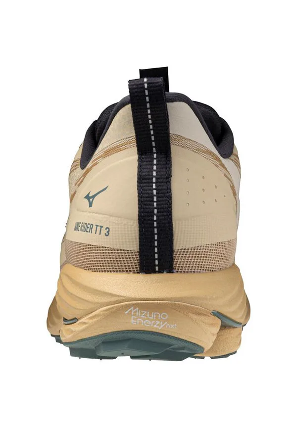 Кроссовки для трейлраннинга wave rider tt 3 Mizuno, Curds Whey/Summer Sand/North Atlantic — фото 3