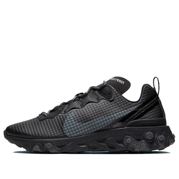 

Кроссовки реагируют на элемент 55 Nike, черный