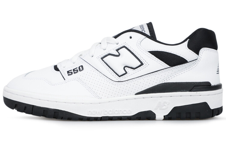 Кроссовки New Balance NB 550 Vintage Basketball Unisex, белый/черный
