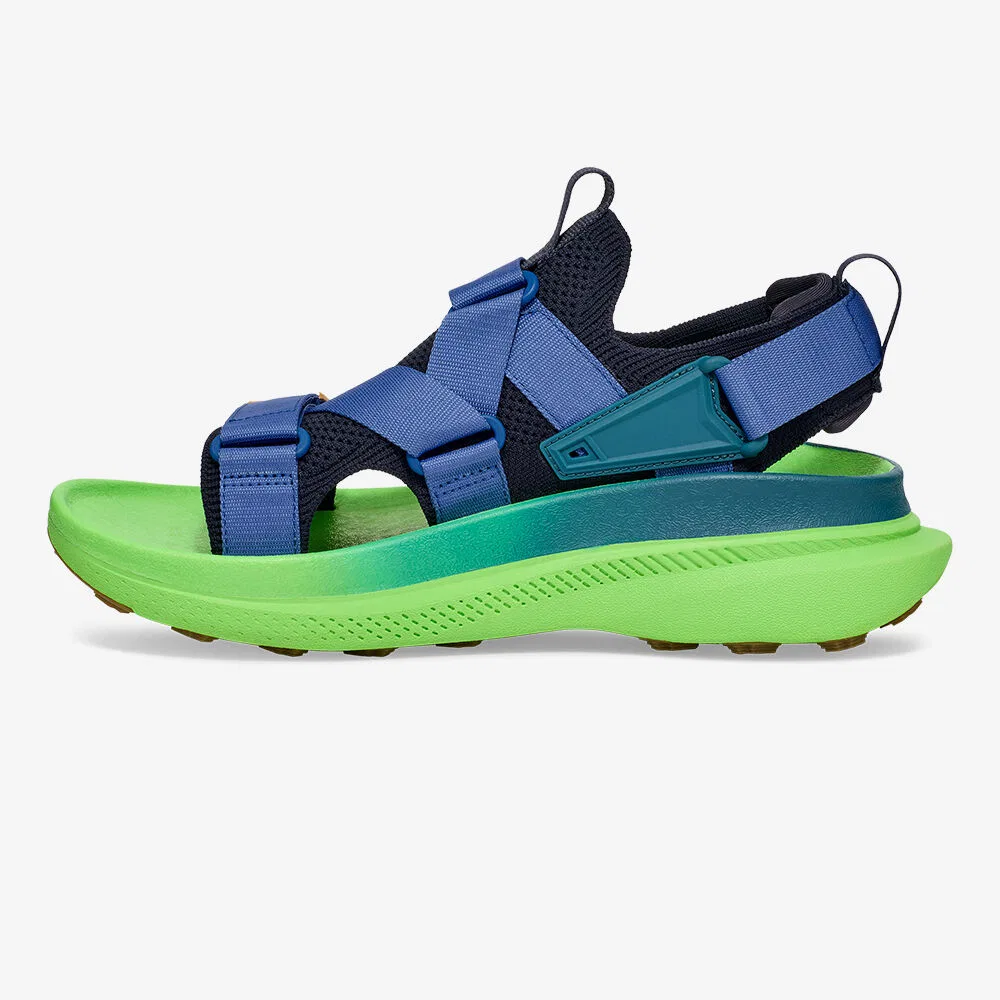 Мужские беговые сандалии Aventrail в цвете Total Eclipse/Green Flash от Teva — фото 2