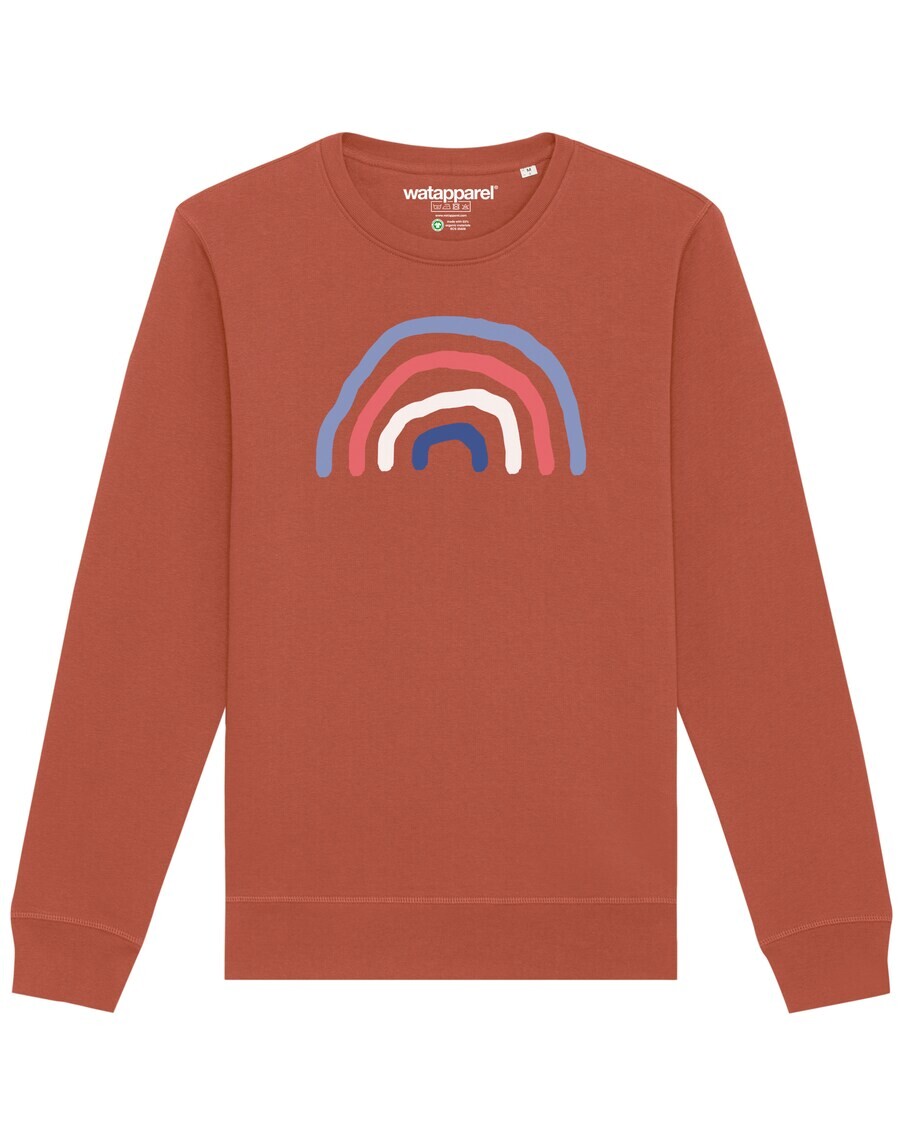 

Свитер Watapparel Sweatshirt Regenbogen, светло-коричневый