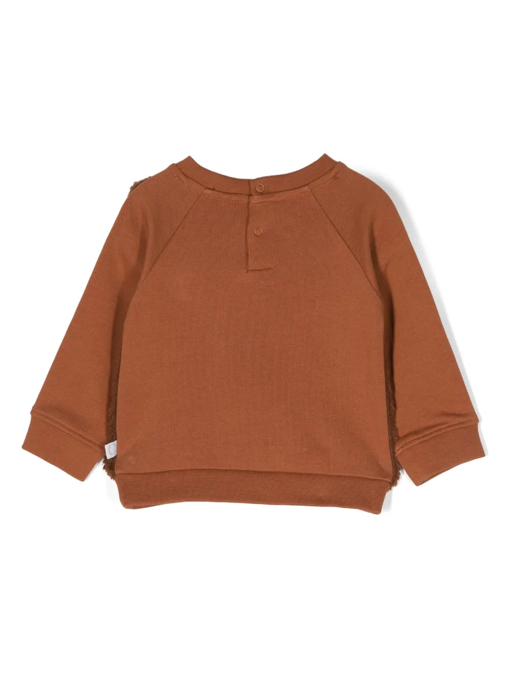 Толстовка с принтом Stella McCartney Kids, коричневый — фото 2