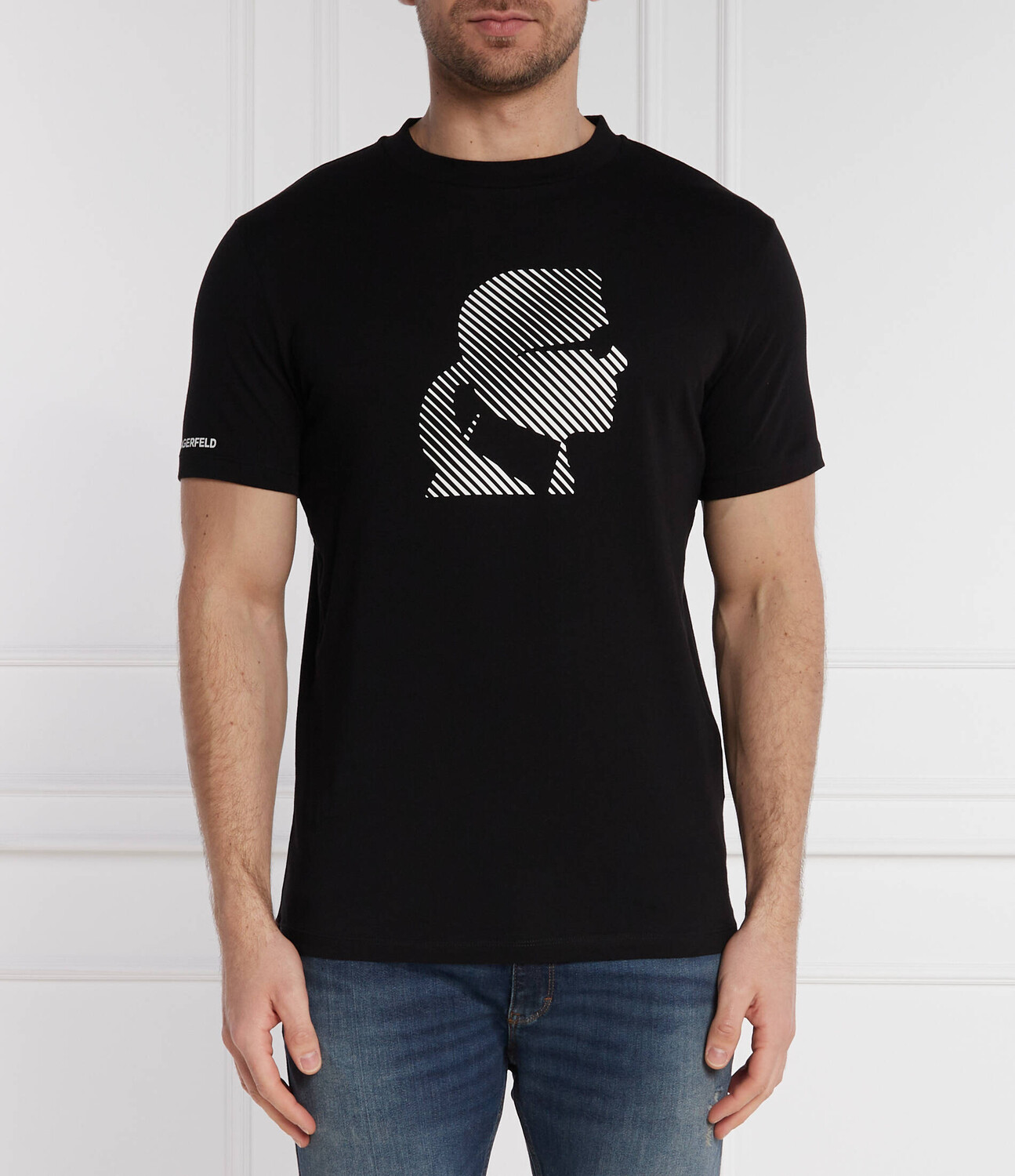 

Футболка Karl Lagerfeld Regular Fit, черный