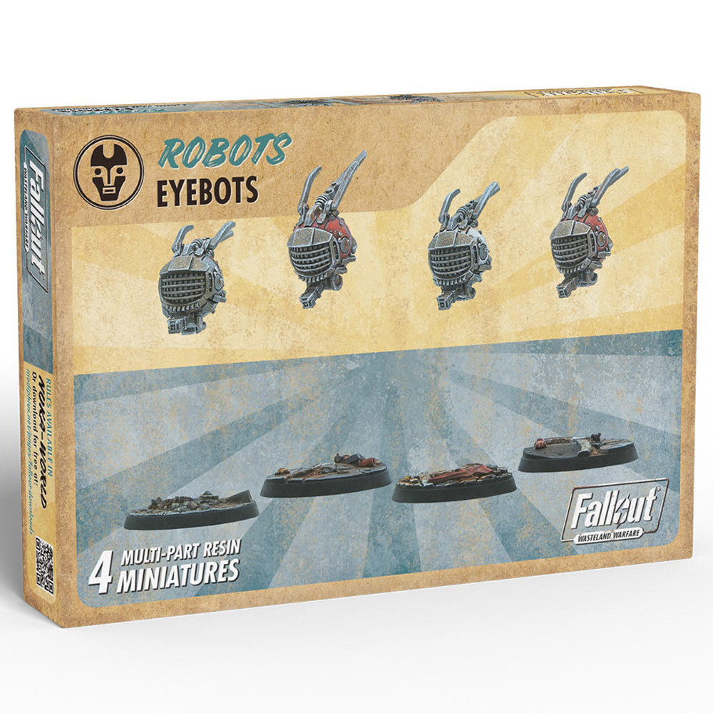 

Миниатюра Modiphius Entertainment Fallout Wasteland Warfare: Robots - Eyebots