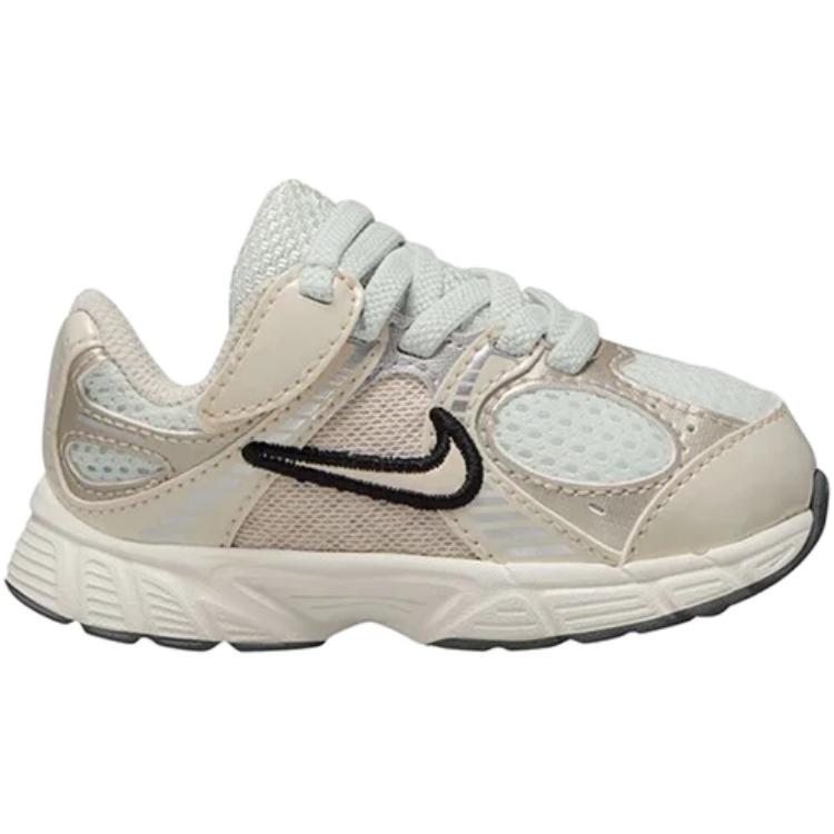 Nike V5 RNR устойчивые к истиранию низкие детские туфли beige pink white для малышей — фото 4