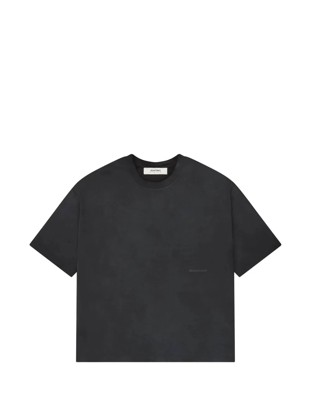 

Футболка свободного кроя ABOUTBLANK, черный
