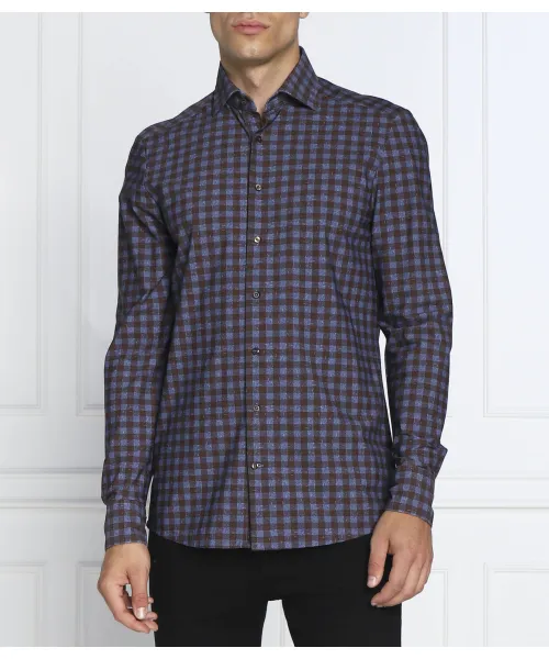

Рубашка Slim fit Stenströms, коричневый