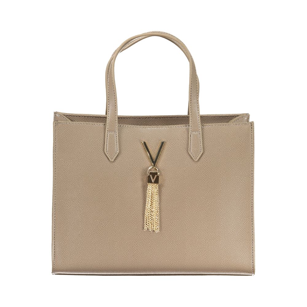 

Коричневая полиэтиленовая женская сумка Valentino Bags