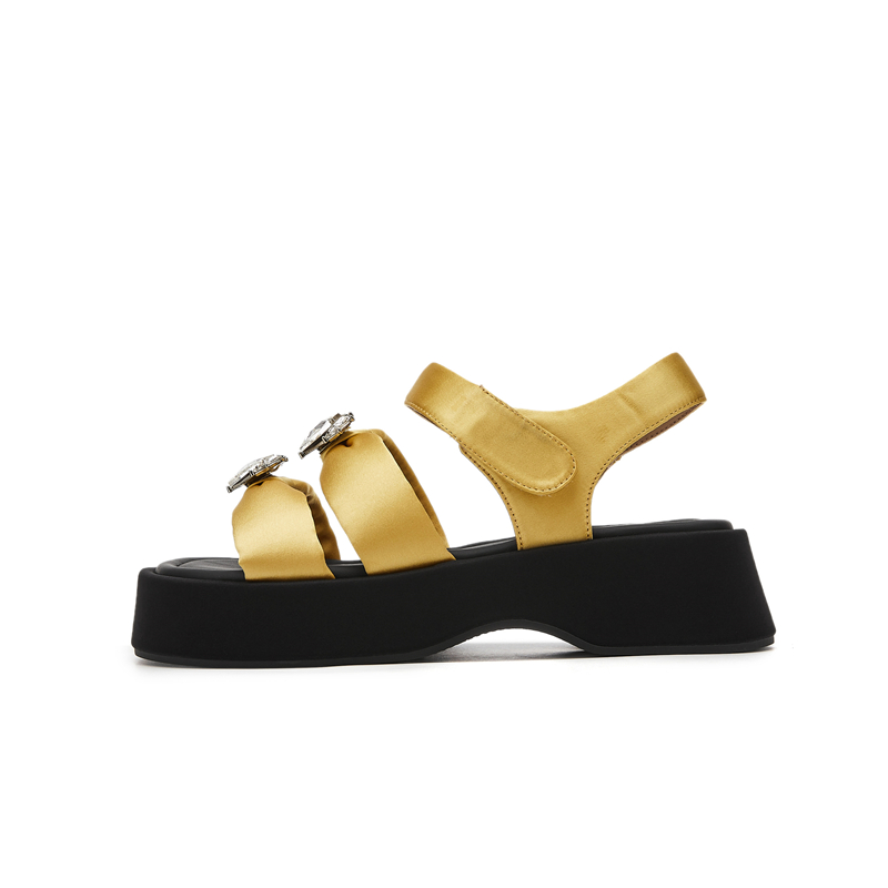 Millies Женские сандалии MILLIE'S с одной лямкой жёлтые, цвет Yellow