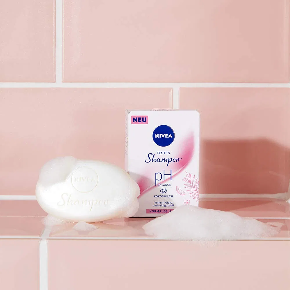 Твердый шампунь Nivea pH Balance с кокосовым молоком Beiersdorf — фото 4