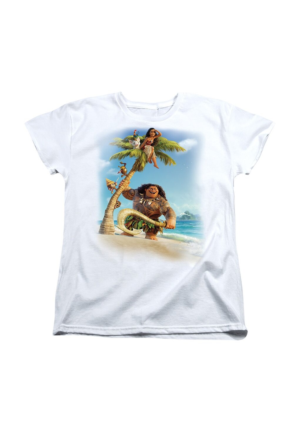 

Футболка с принтом MOANA POSTER Disney, белый