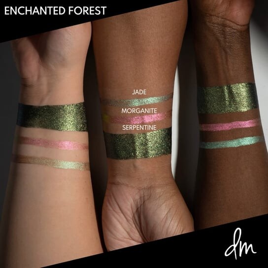Коллекция Infinite Chrome Gemstone in Enchanted Forest, многофункциональный набор для макияжа, 3 предмета. Danessa Myricks Beauty — фото 4