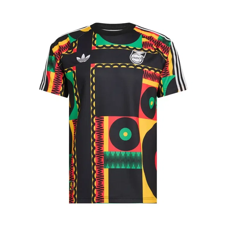 Футболка Adidas Jamaica x Bob Marley Originals, мультиколор
