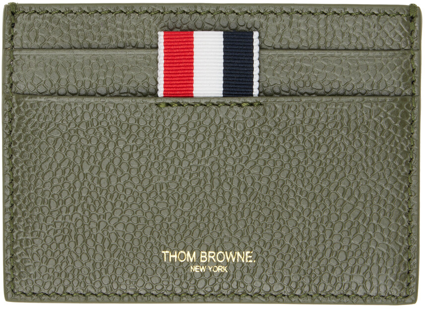 

Держатель для карт Green Pebble Grain Thom Browne