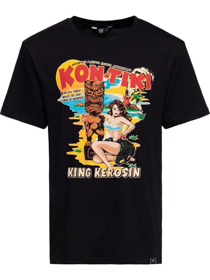 

Футболка King Kerosin, черный