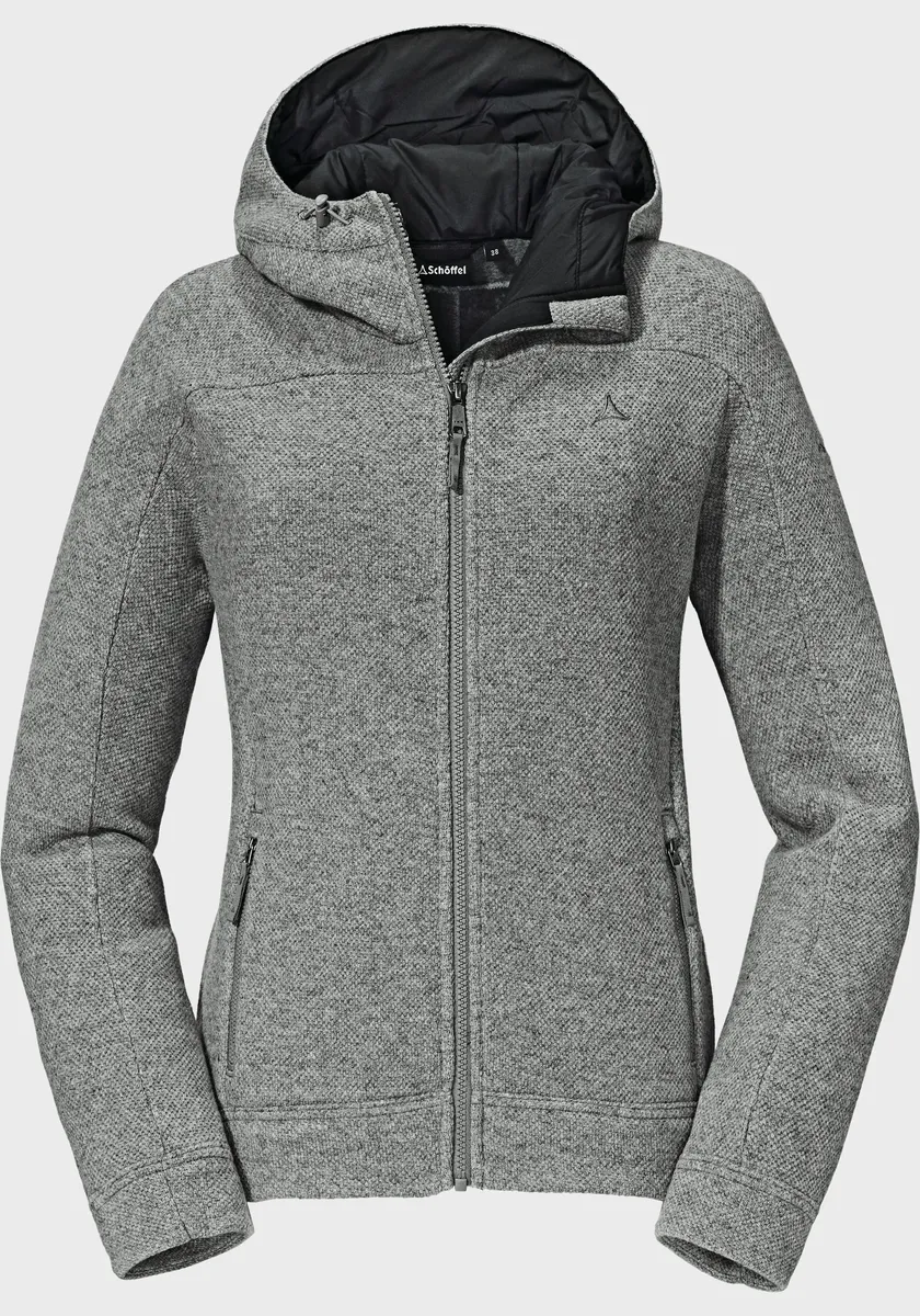

Флисовая куртка Schöffel "Fleece Hoody Lakefield L", с капюшоном, серый