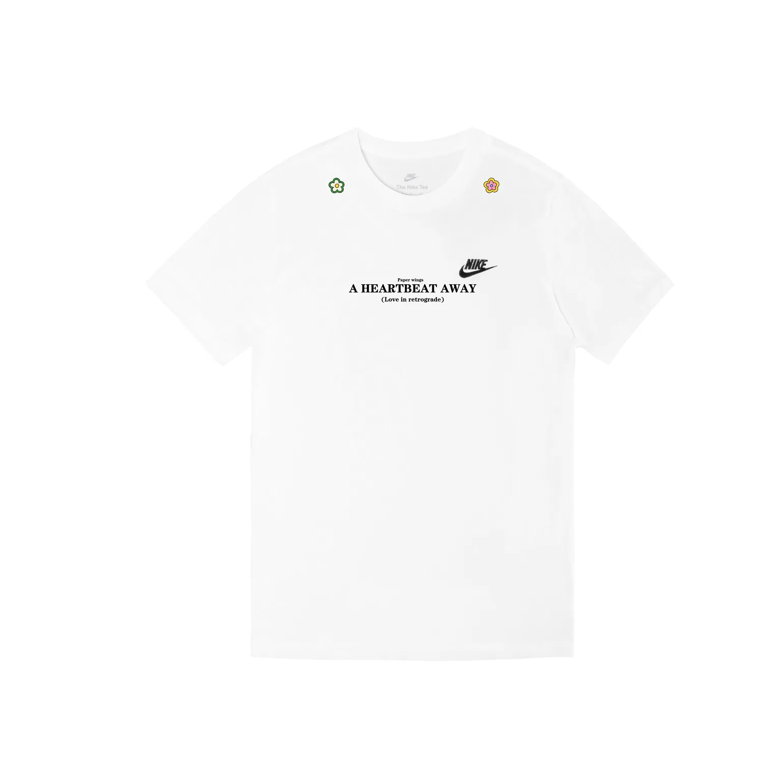 Футболка Nike Sportswear с вышивкой белая