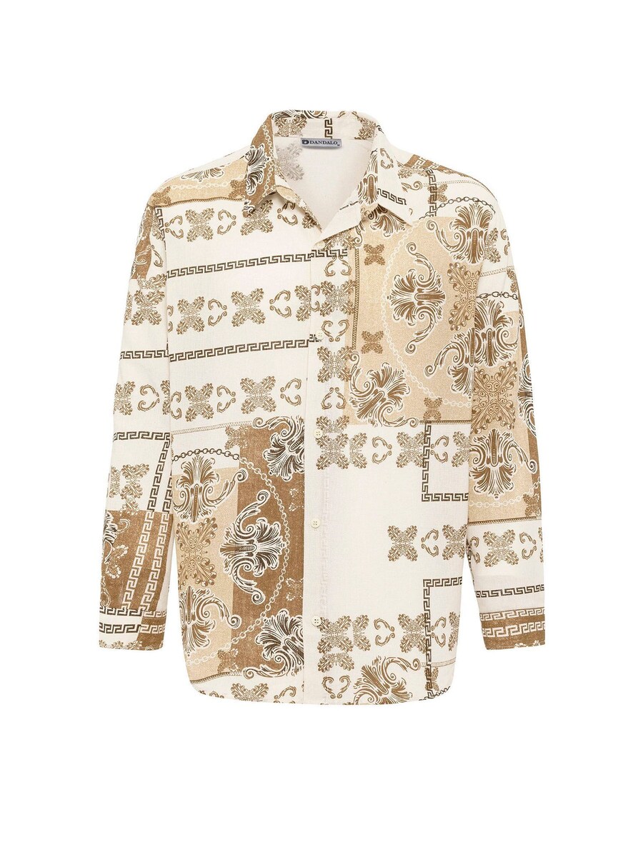 

Рубашка на пуговицах Comfort fit Dandalo, бежевый