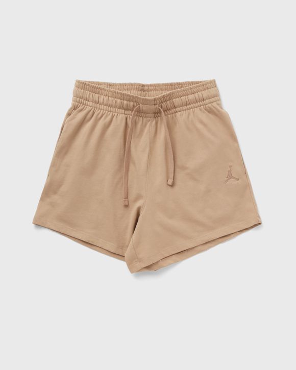 

Шорты Jordan Wmns Knit Short Core, цвет legend md brown/desert dust