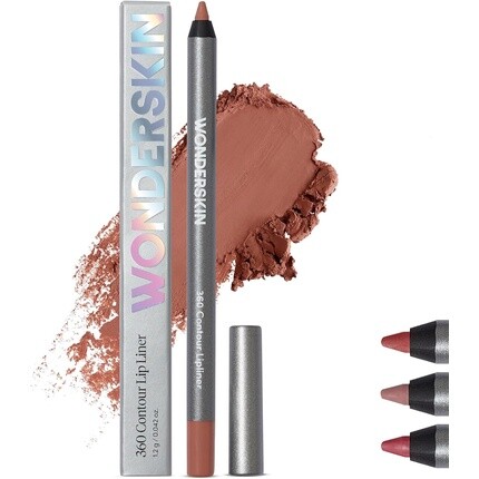 

Карандаш для губ 360 Contour Lipliner Водостойкий и устойчивый к переносу коричневый карандаш для губ Saddle Wonderskin
