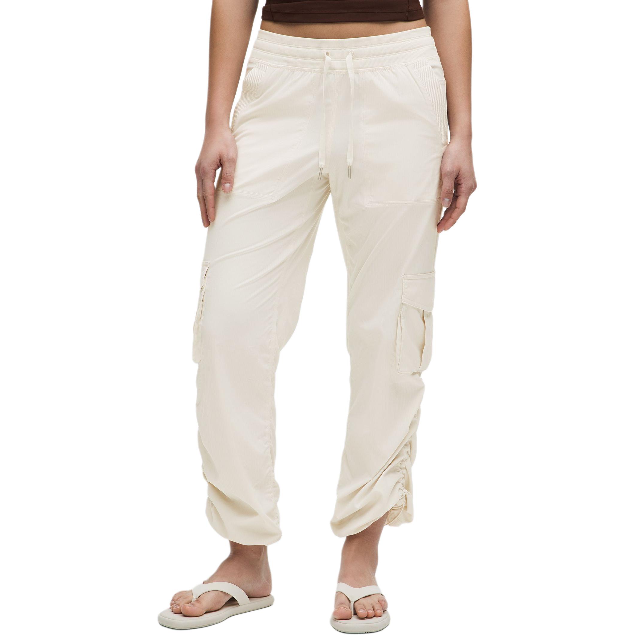 

Карго-штаны для танцевальной студии Women's Lululemon, светлая слоновая кость