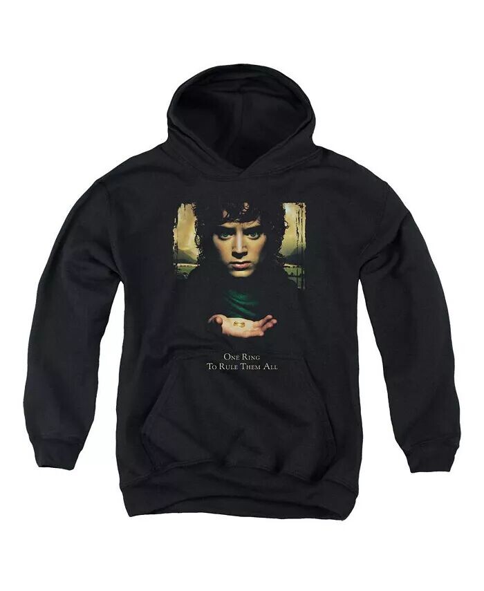 

Толстовка с капюшоном Frodo One Ring для мальчиков Lord Of The Rings, черный