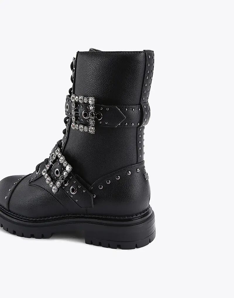 Низкие ботинки KG Kurt Geiger Tank черного цвета — фото 3
